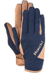 2023 Roeckl Womens Mareno Riding Gloves 310016- Navy Night